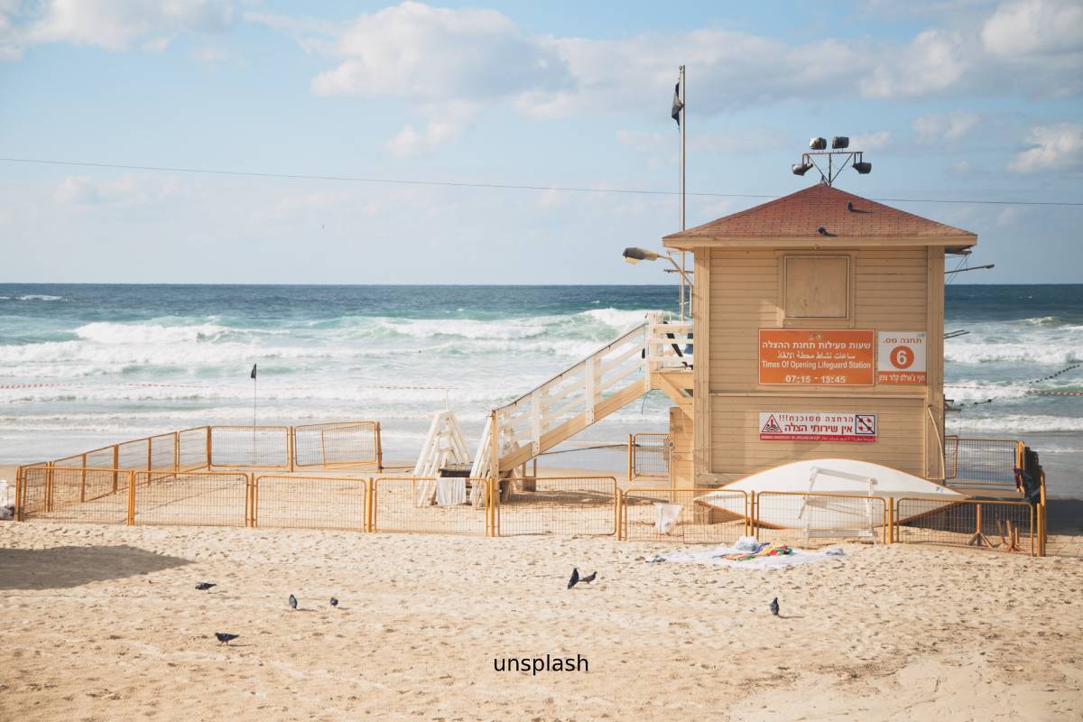 Veel zien en strand Afbeelding